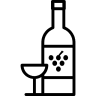 grape wine bottle with glass e1634033288562