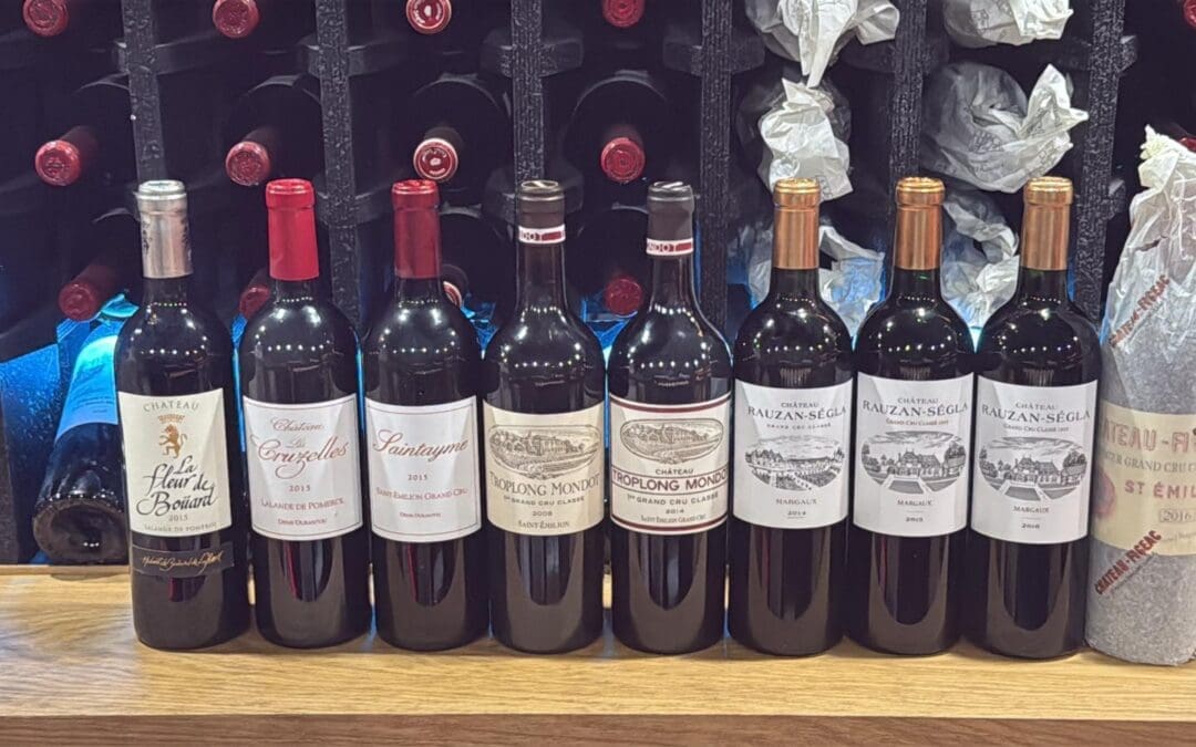 Mooiste chateaux van Bordeaux: proeverij 8 november